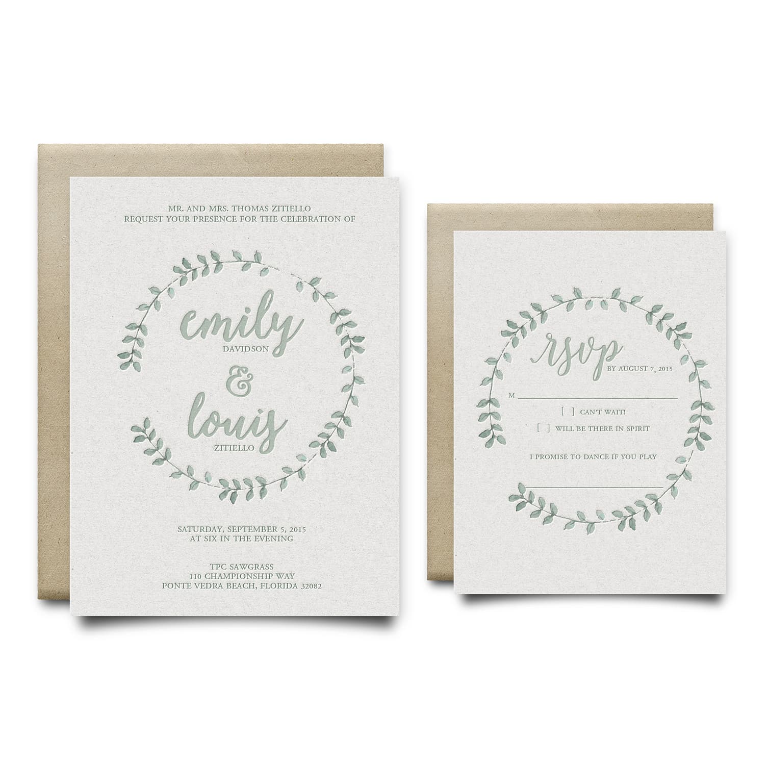 Wedding invite