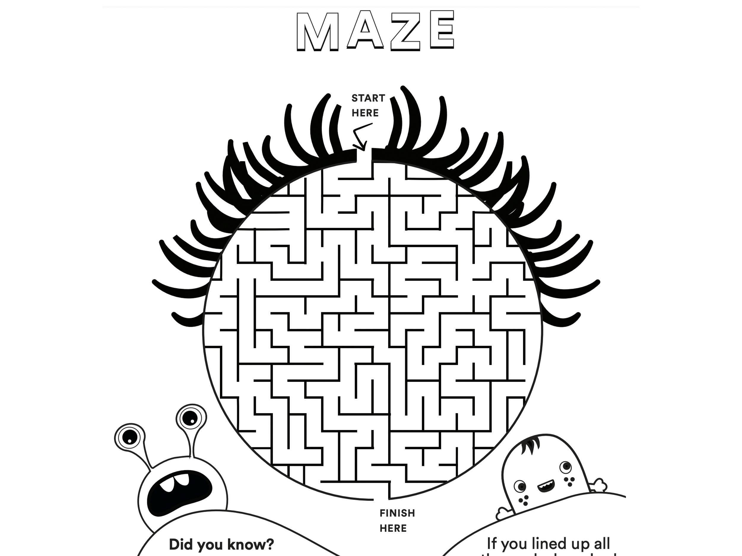 activity maze