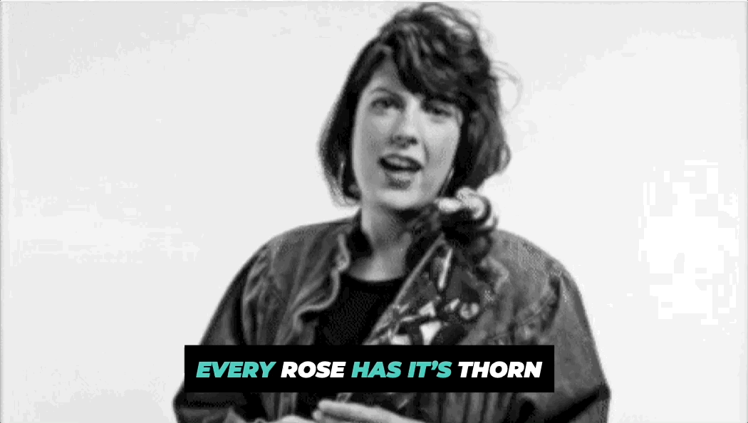 Rose bud thorn animation